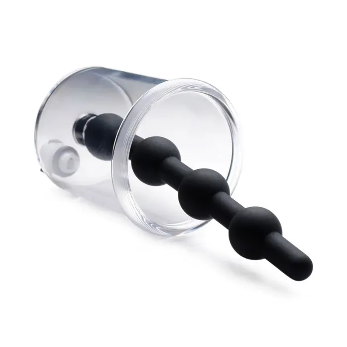 Tom of Finland Female Sex Toys Rosebud Cylinder With Beaded Silicone Insert