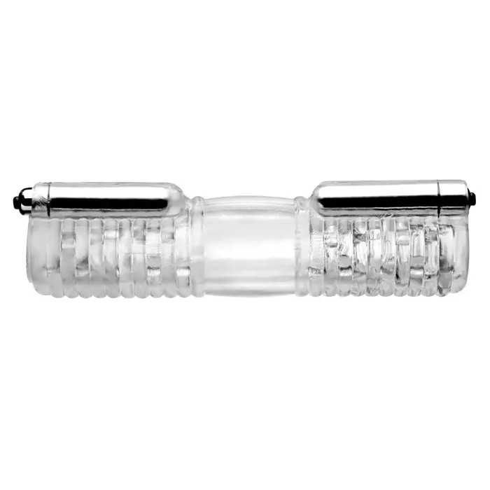Tom Of Finland Head To Head Vibrating Sleeve Tom of Finland Male Sex Toys