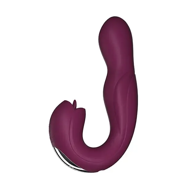 UC Global Trade INC Honey Play Box Joi Rotating Head Gspot Vibrator and Clit Licker Maroon Vibrators UC Global Trade INC Honey Play Box Joi Rotating Head Gspot Vibrator and Clit Licker Maroon Vibrators