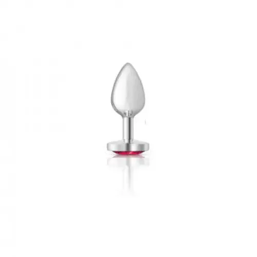 Viben Anal Cheeky Charms Heart Bright Pink Silver Plug