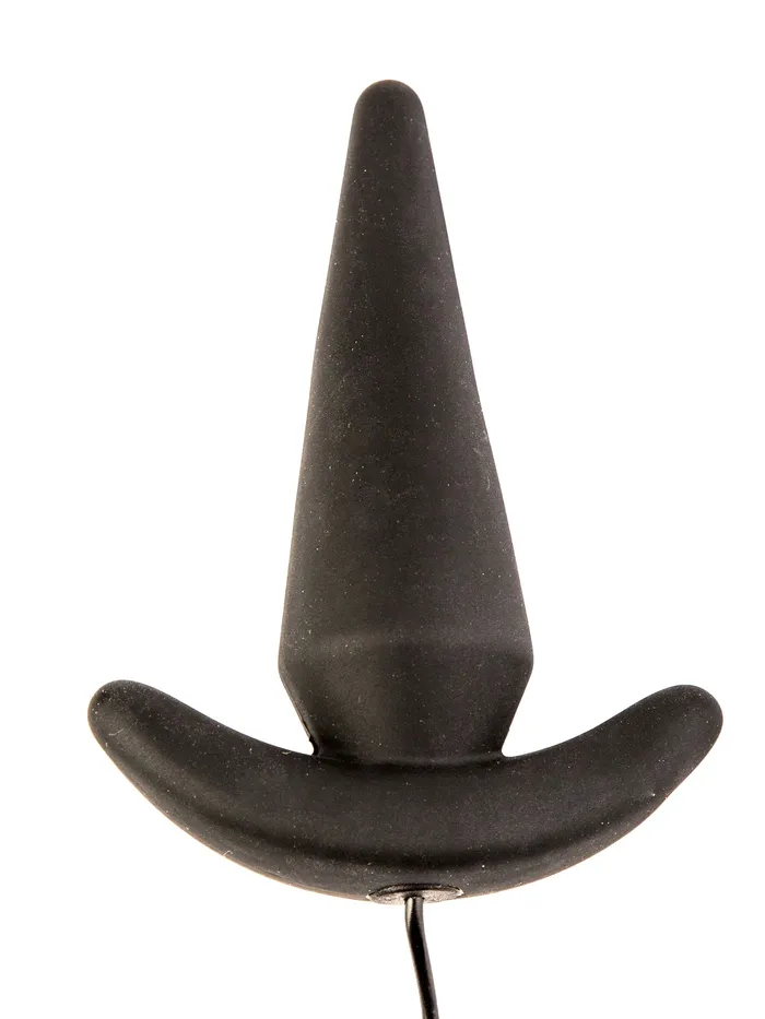 Vibrating Black Anal Plug HonourSkintwocom Anal