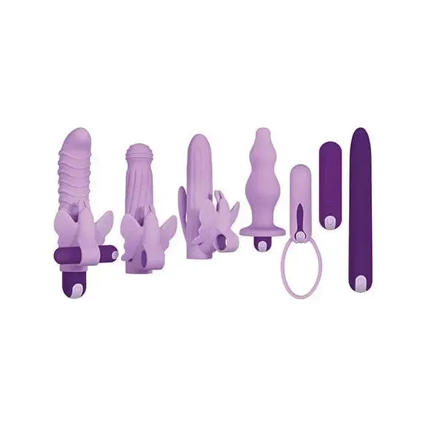 Vibrators Evolved Evolved Lilac Desires 7piece Butterfly Vibrator Kit
