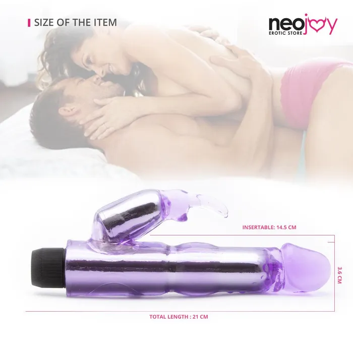 Vibrators Neojoy Rampant Rabbit Vibrator Jelly Battery Powered Neojoy Vibrators Neojoy Rampant Rabbit Vibrator Jelly Battery Powered Neojoy
