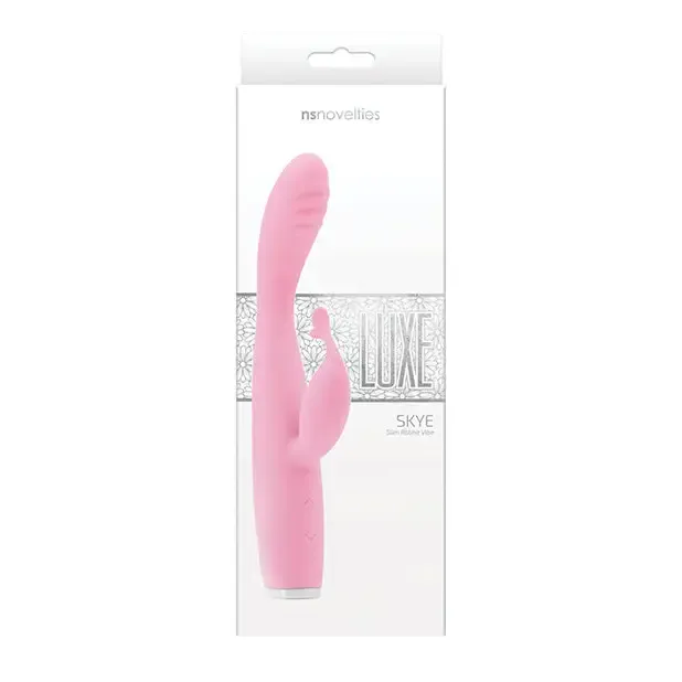 Vibrators NS Novelties Luxe Skye Rechargeable Slim Rabbit Vibe Green Vibrators NS Novelties Luxe Skye Rechargeable Slim Rabbit Vibe Green