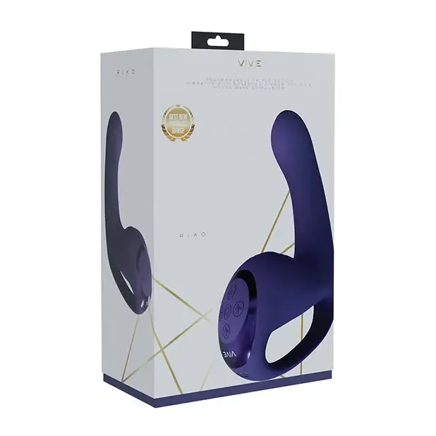 Vibrators VIVE Riko Rechargeable Triple Motor Thumper with Advanced Finger Motion and Pulse Wave Stimulator Purple Shots America LLC Vibrators VIVE Riko Rechargeable Triple Motor Thumper with Advanced Finger Motion and Pulse Wave Stimulator Purple Shots America LLC