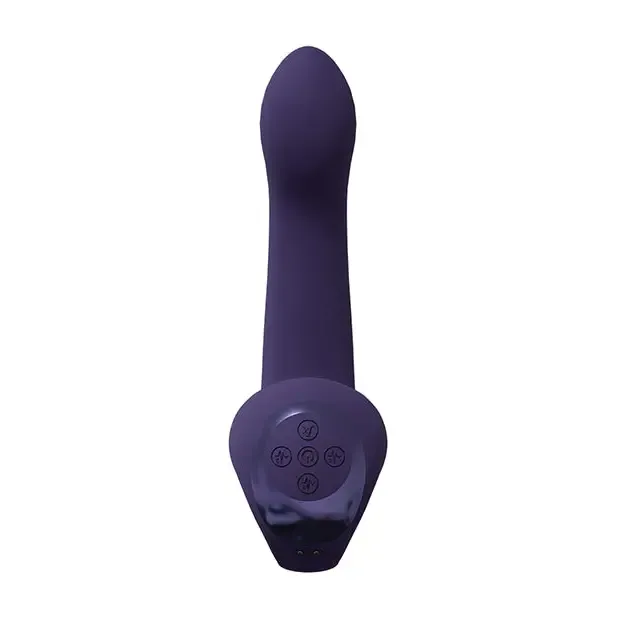 Vibrators VIVE Riko Rechargeable Triple Motor Thumper with Advanced Finger Motion and Pulse Wave Stimulator Purple Shots America LLC Vibrators VIVE Riko Rechargeable Triple Motor Thumper with Advanced Finger Motion and Pulse Wave Stimulator Purple Shots America LLC