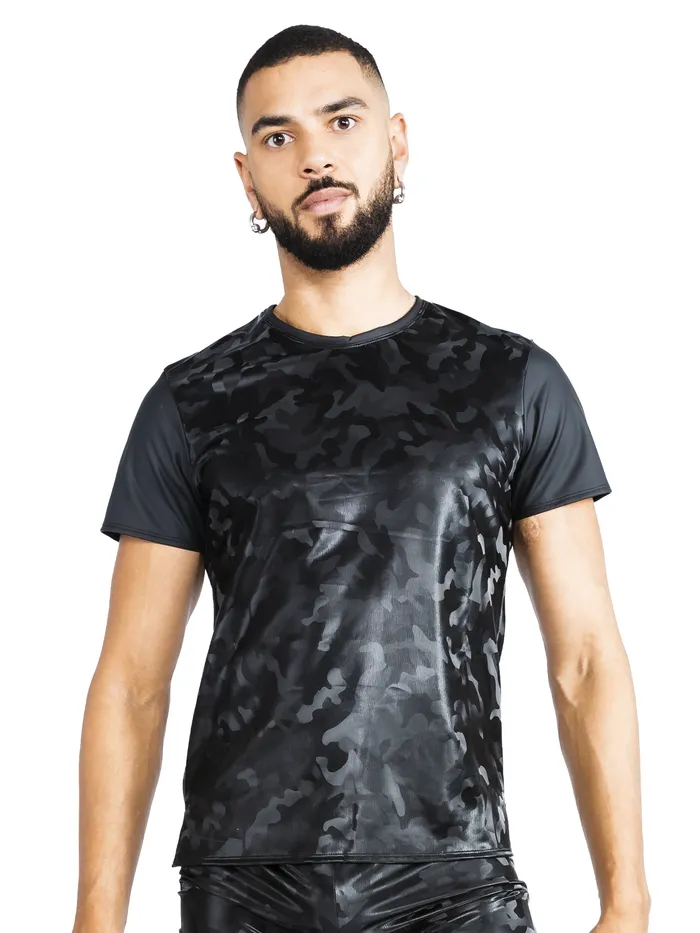 Vibrators VynX Round Neck Camo Tshirt HonourSkintwocom