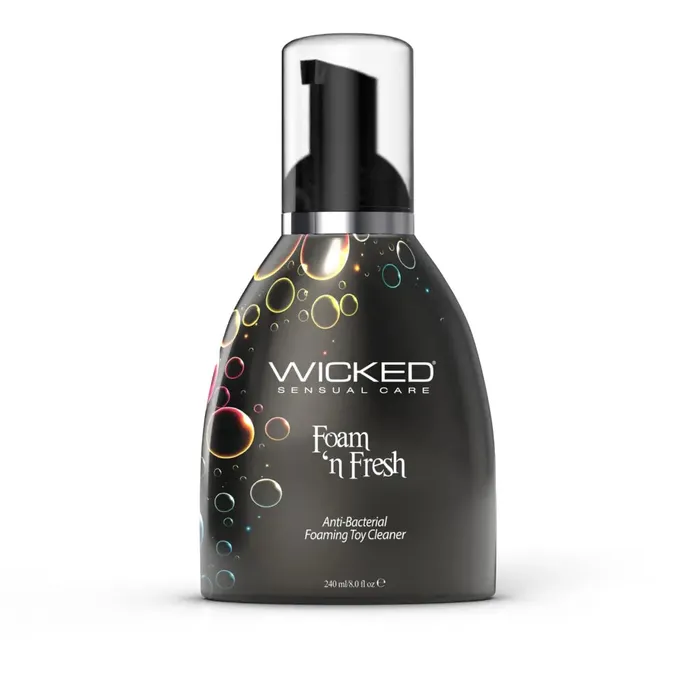 Vibrators Wicked Sensual Care Foam N Fresh Antibacterial Foaming Toy Cleaner Wicked Vibrators Wicked Sensual Care Foam N Fresh Antibacterial Foaming Toy Cleaner Wicked