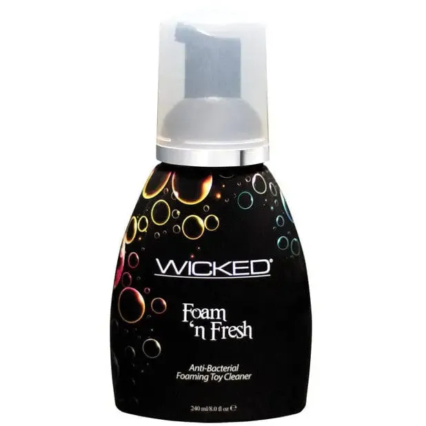 Vibrators Wicked Sensual Care Foam N Fresh Antibacterial Foaming Toy Cleaner Wicked