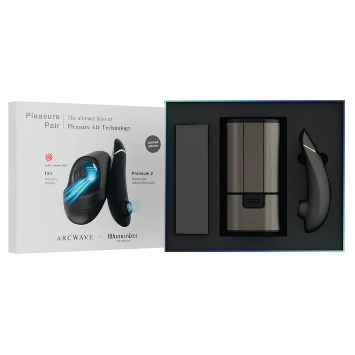 WeVibe Anal Arcwave X WeVibe Limited Edition Pleasure Pair Kit Black