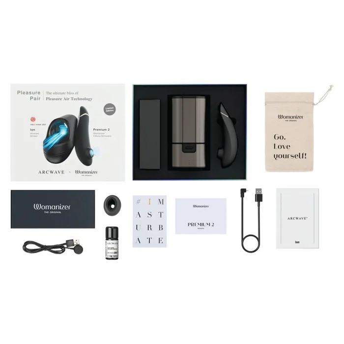 WeVibe Anal Arcwave X WeVibe Limited Edition Pleasure Pair Kit Black
