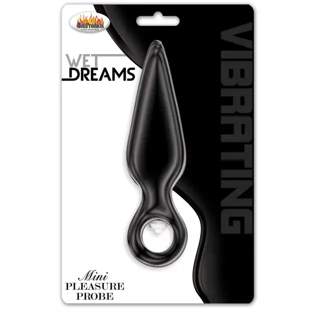 Wet Dreams Mini Pleasure ProbeBlack Hott Products Unlimited Anal