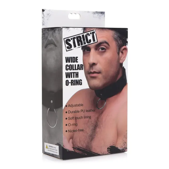 Wide Collar With Oring STRICT Male Sex Toys Wide Collar With Oring STRICT Male Sex Toys