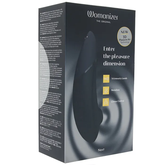 Womanizer Vibrators Womanizer Next 3D Pleasure Air Stimulator in Black