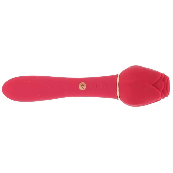 XGen Female Sex Toys Rosegasm Twosome Dual Ended Suction Vibe XGen Female Sex Toys Rosegasm Twosome Dual Ended Suction Vibe