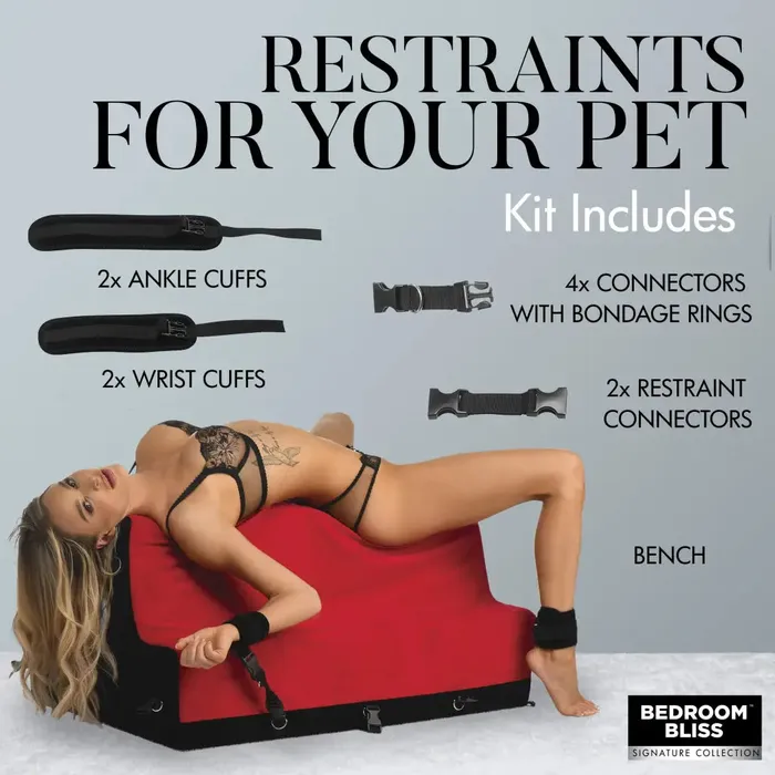 XR Brands Couples Lovers Bondage Bench