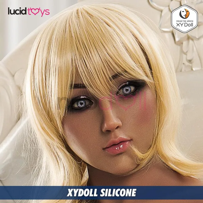 XYDoll Misa Sex Doll Head M16 Compatible Tan XY Doll Male Sex Toys