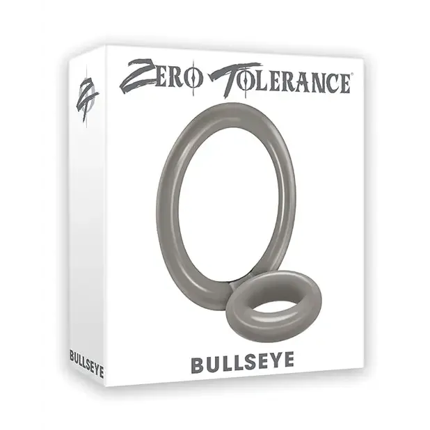 Zero Tolerance Zero Tolerance Bullseye Dual Ring Cockring Smoke Male Sex Toys Zero Tolerance Zero Tolerance Bullseye Dual Ring Cockring Smoke Male Sex Toys