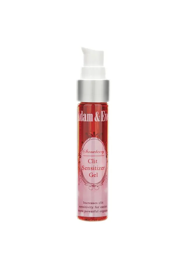 Adam Eve Strawberry Clitoral Sensitizer 1oz Adam Eve Female Sex Toys