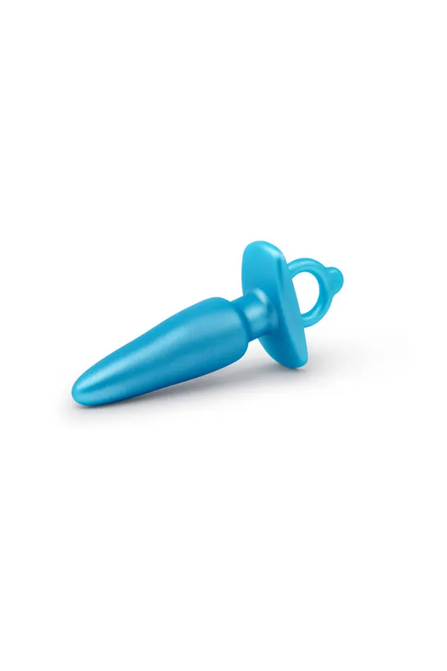 Anal bVibe Butties Sleek Tapered Silicone Anal Plug Blue BVibe