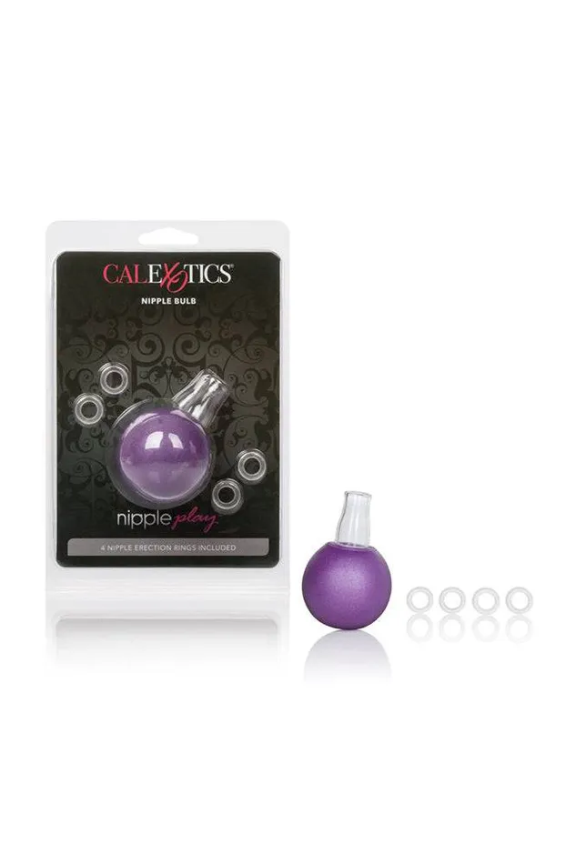 Anal Cal Exotics Cal Exotics Nipple Play Nipple Bulb Sucker Purple