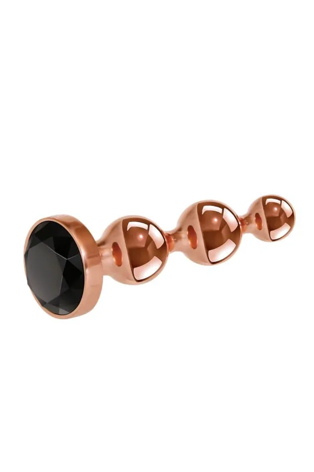 Anal Evolved Gender X Gold Digger Large Butt Plug Rose Gold