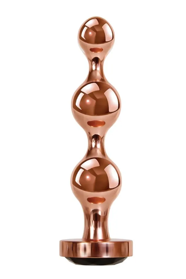Anal Evolved Gender X Gold Digger Large Butt Plug Rose Gold