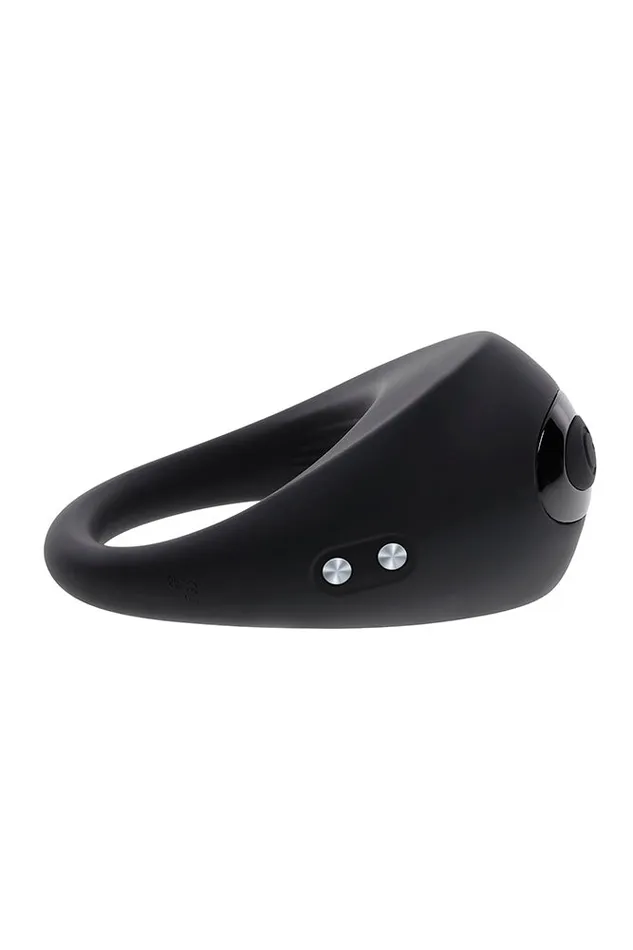 Anal Evolved Gender X Teamwork Remote Controlled Butt Plug Penis Ring Set Black