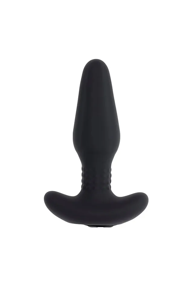 Anal Evolved Gender X Teamwork Remote Controlled Butt Plug Penis Ring Set Black