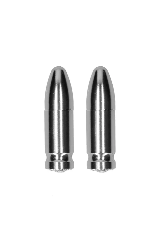 Anal Free Gifts Diamond Mag Nipple Clamps Silver
