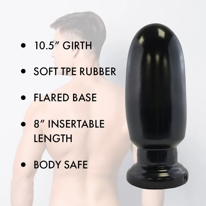 Anal Prowler RED Prowler RED Thud 8 Plug Black