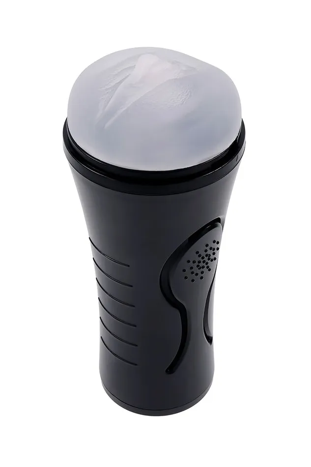 Anal Zero Tolerance Zero Tolerance Hold Tight Squeezable Vibrating Stroker BlackFrost