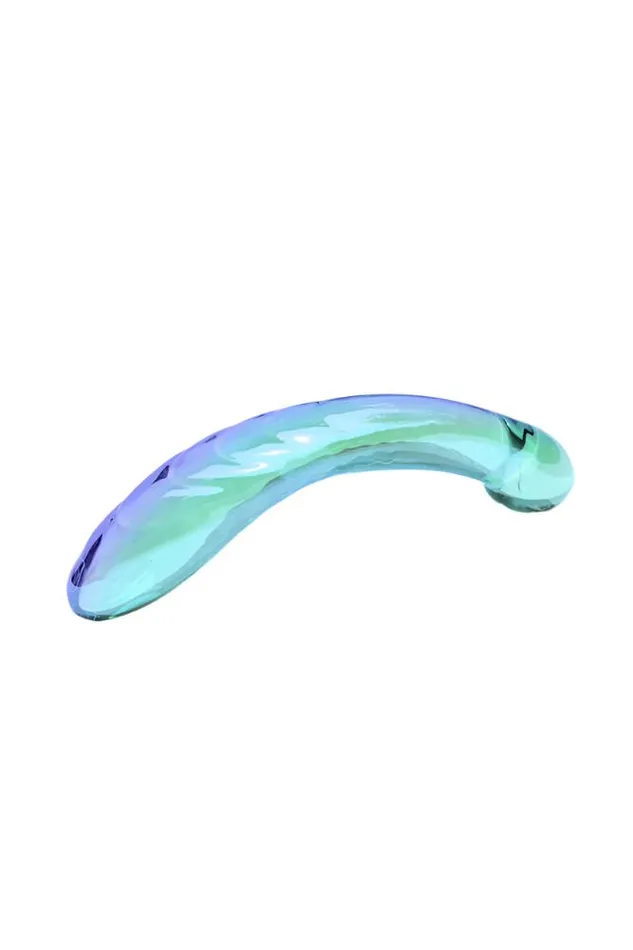 Biird Dildos Biird Kalii Glass GSpot Dildo Aqua