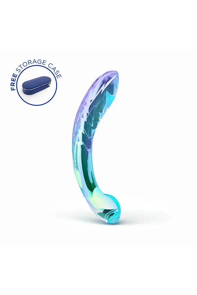 Biird Dildos Biird Kalii Glass GSpot Dildo Aqua