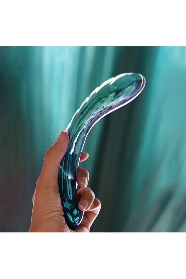 Biird Dildos Biird Kalii Glass GSpot Dildo Aqua