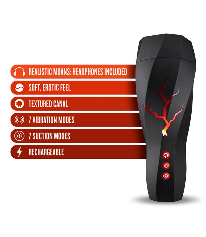 Blush Male Sex Toys Storm Mastrubation Sleeve