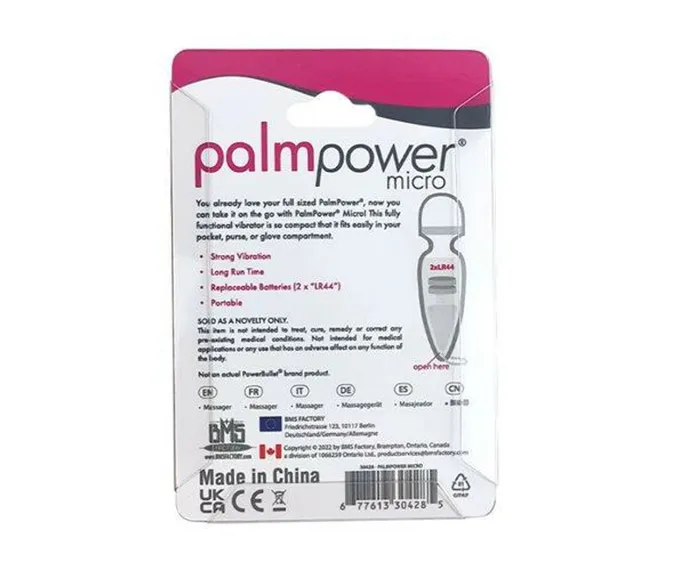 BMS Micro Massager Key Chain Female Sex Toys