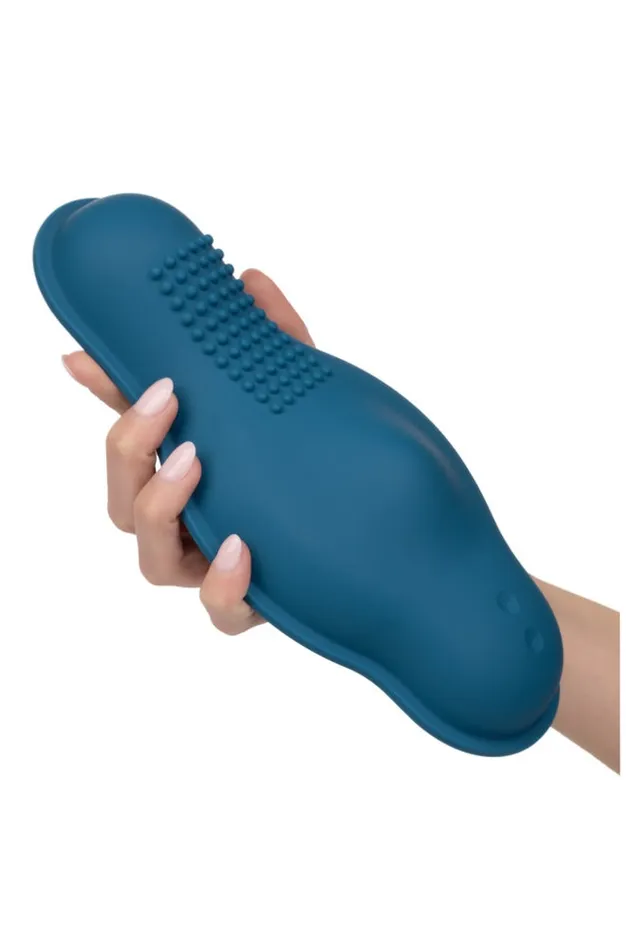 Cal Exotics Female Sex Toys Cal Exotics Lust Remote Control Dual Layon Bump Grind Rider Blue