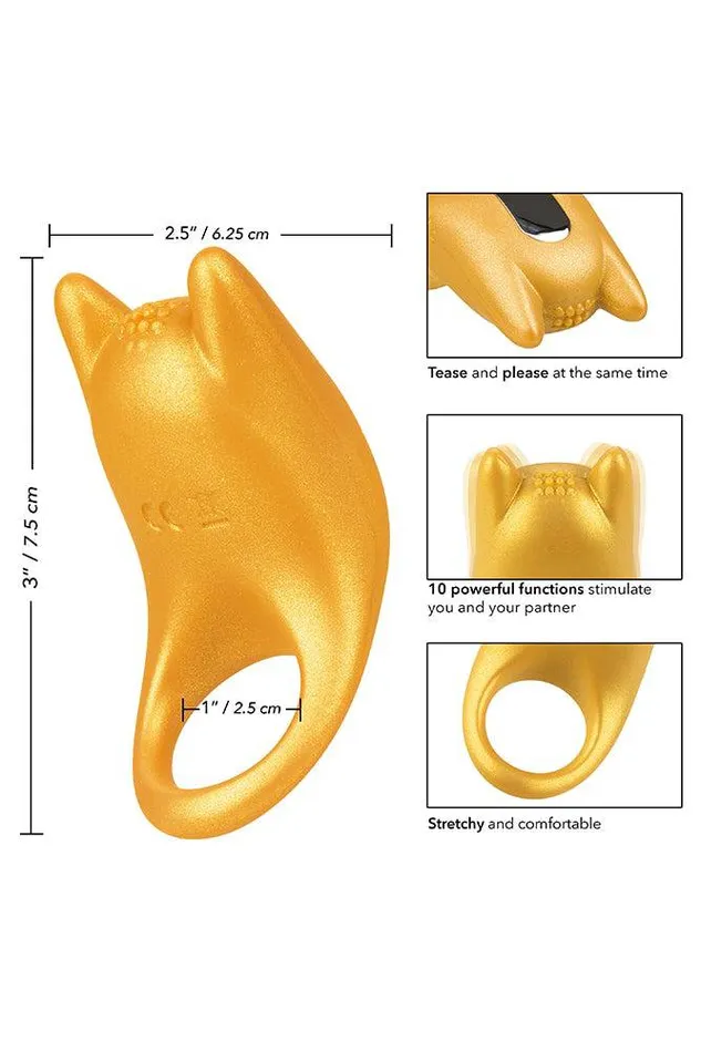 Cal Exotics Naughty Bits Horny AF Vibrating Cock Ring Cal Exotics Couples