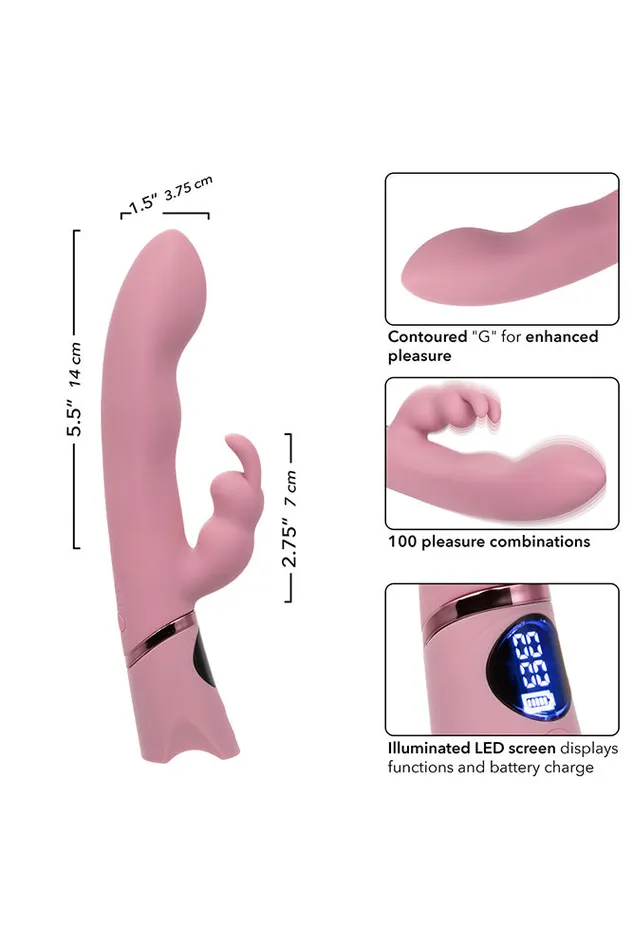 Cal Exotics Orgasmatron Digital GBunny Rabbit Vibrator Pink Cal Exotics Vibrators