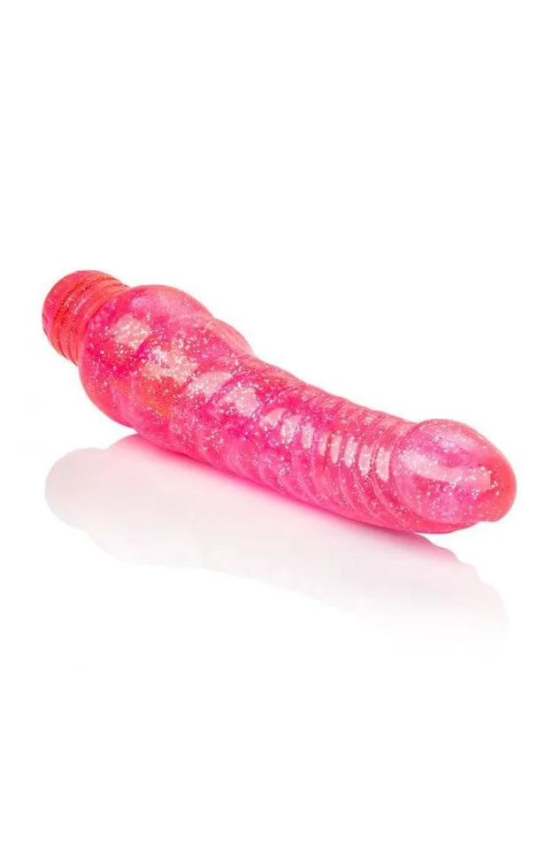 Cal Exotics Sparkle Glitter Jack Realistic Vibrator Assorted Colors Cal Exotics Female Sex Toys