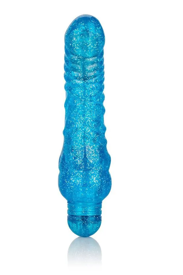 Cal Exotics Sparkle Glitter Jack Realistic Vibrator Assorted Colors Cal Exotics Female Sex Toys