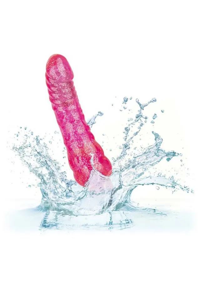 Cal Exotics Sparkle Glitter Jack Realistic Vibrator Assorted Colors Cal Exotics Female Sex Toys