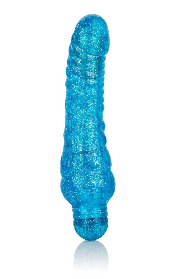 Cal Exotics Sparkle Glitter Jack Realistic Vibrator Assorted Colors Cal Exotics Female Sex Toys
