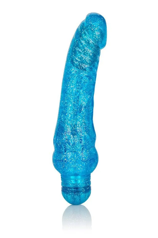Cal Exotics Sparkle Glitter Jack Realistic Vibrator Assorted Colors Cal Exotics Female Sex Toys