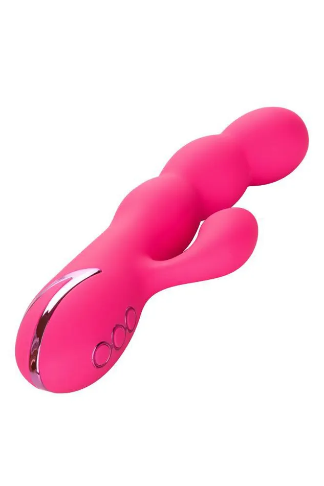 Cal Exotics Vibrators Cal Exotics California Dreaming Oceanside Orgasm Dual Vibrator Pink