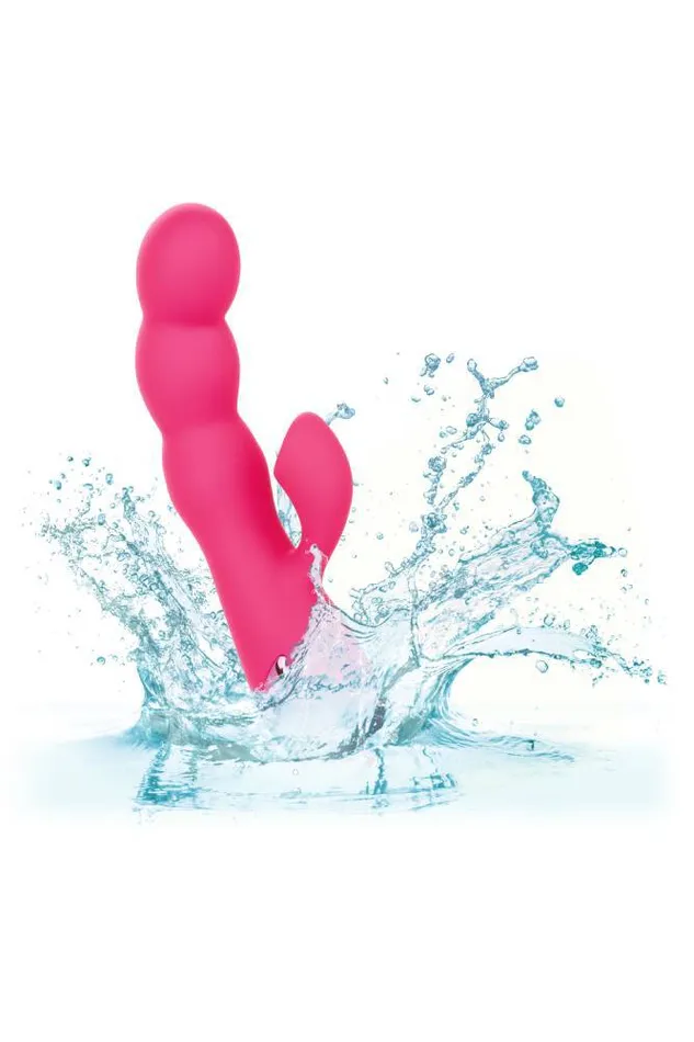 Cal Exotics Vibrators Cal Exotics California Dreaming Oceanside Orgasm Dual Vibrator Pink