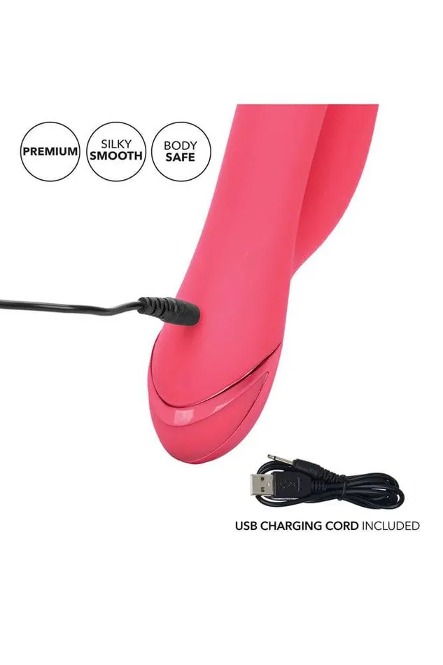 Cal Exotics Vibrators Cal Exotics California Dreaming San Fran Sweetheart Rabbit Vibe Coral