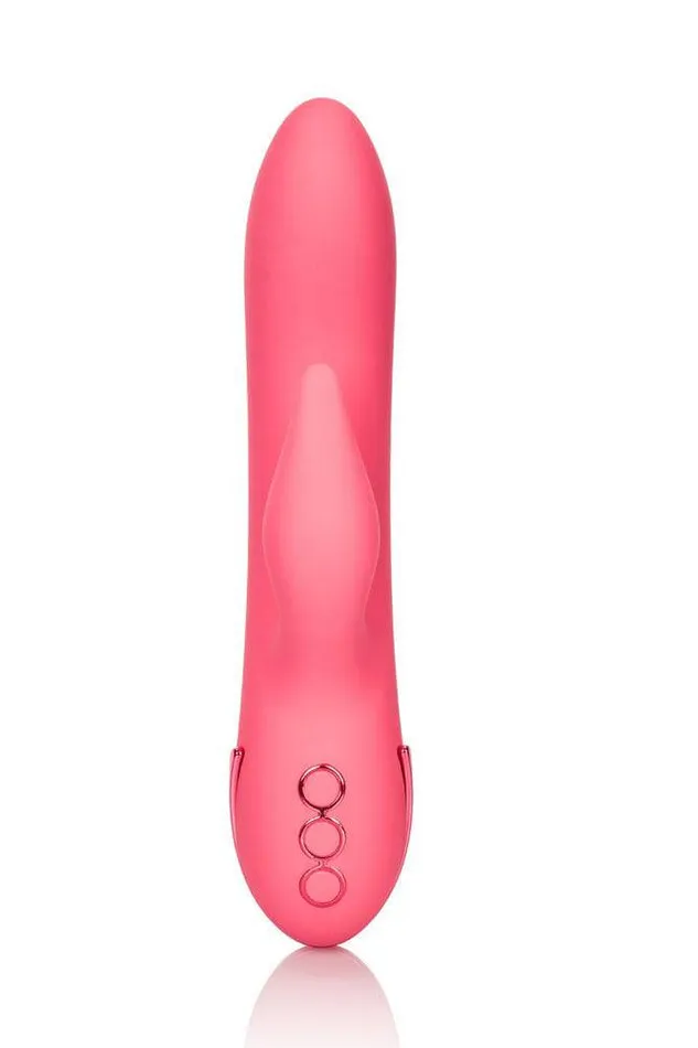 Cal Exotics Vibrators Cal Exotics California Dreaming San Fran Sweetheart Rabbit Vibe Coral