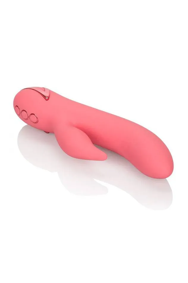 Cal Exotics Vibrators Cal Exotics California Dreaming San Fran Sweetheart Rabbit Vibe Coral